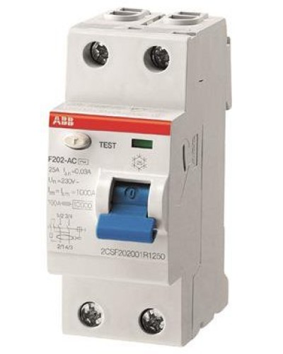 F202 AC-40/0,03 (2CSF202001R1400). Выключатель дифференциального тока (УЗО). ABB в Сочи