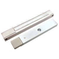 ALM-200FB-12V (серый). Влагозащищённый электромагнитный замок. ALeko
