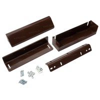 MK 300-400 IN (коричневый). Комплект монтажа для замка. ALeko