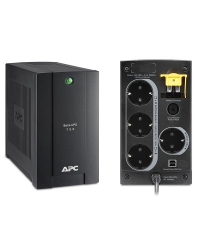 BC750-RS APC Back-UPS 750 ВА. Источник бесперебойного питания. APC в Сочи