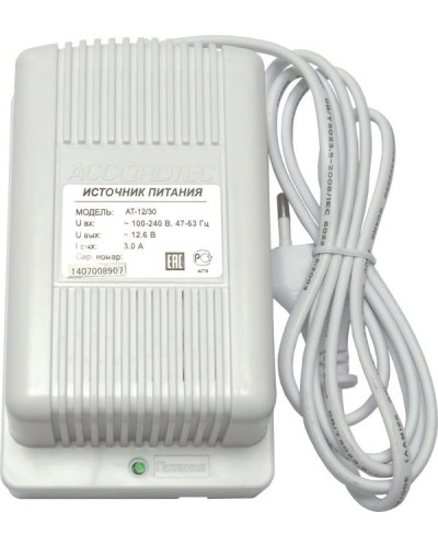 AT-12/30 (белый). Источник стабилизированного питания. AccordTec в Сочи