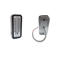 AT-CP210EM-W. Кодовая панель со встроенным считывателем. AccordTec