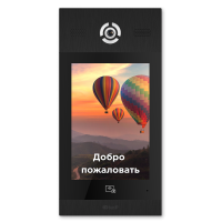 AA-14FB BLACK. Вызывная панель подъездного IP-домофона. BAS-IP
