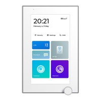 AZ-07LL WHITE. Монитор IP-видеодомофона цветной. BAS-IP