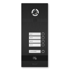 BI-04FB BLACK. Вызывная панель IP-домофона. BAS-IP