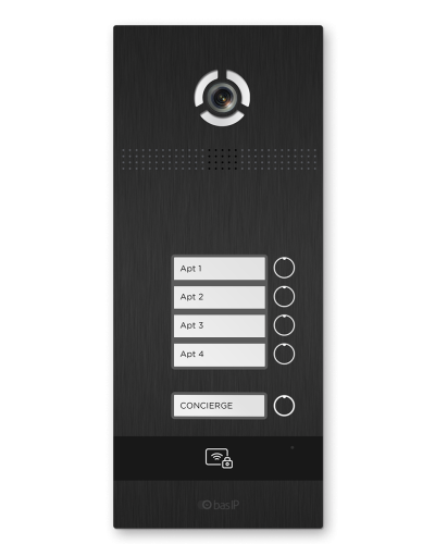 BI-04FB BLACK. Вызывная панель IP-домофона. BAS-IP в Сочи