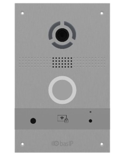 AV-08FB SILVER. Вызывная панель IP-домофона. BAS-IP в Сочи