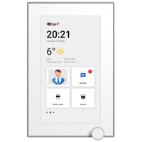 AZ-07L WHITE. Монитор IP-видеодомофона цветной. BAS-IP