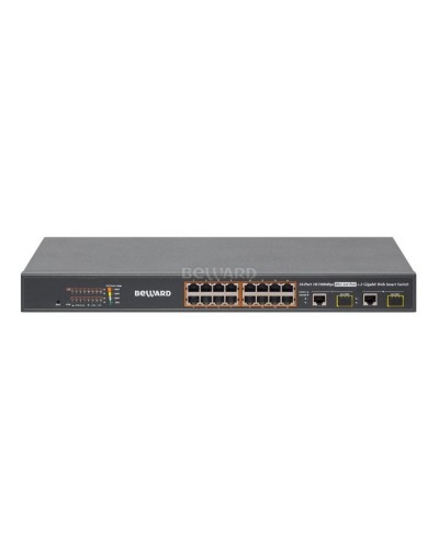 STW-1622HP. Коммутатор 16-портовый. Beward в Сочи