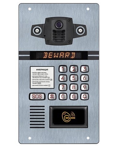 DKS15105. Вызывная панель подъездного IP-домофона. Beward в Сочи