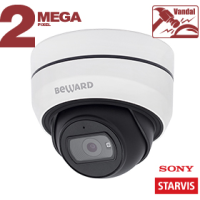 SV2010DBZ (2.8-10мм). Видеокамера IP купольная. Beward