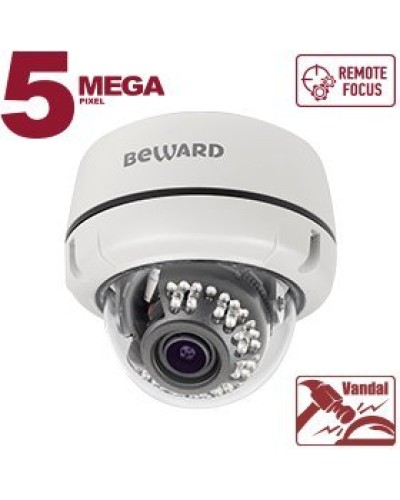 B5350DVZ (2.7-13.5мм). Видеокамера IP купольная. Beward в Сочи