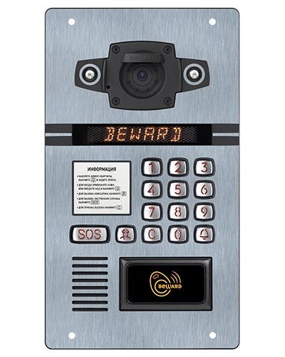 DKS15125 (2 мм 1,3 Мп). Вызывная панель подъездного IP-домофона. Beward в Сочи