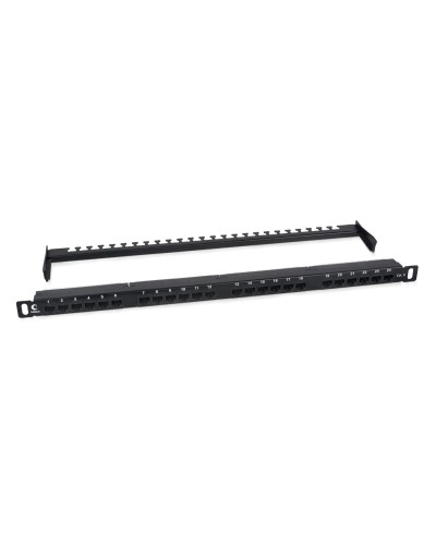 PLHD-24-Cat.6-Dual-180-0,5U (9664c): Патч-панель 19" в Сочи