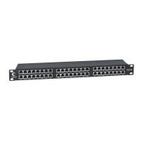 PLHD-48-Cat.5e-SH-Dual IDC-1U (8890c): Патч-панель 19"