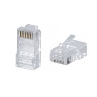8P8C (100 шт) (7009c). Разъем RJ-45. CABEUS