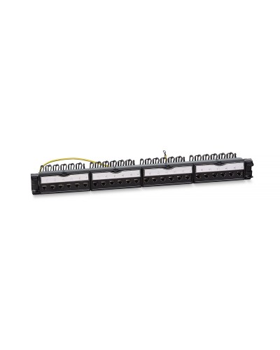 PL-24-KJ-RJ45-Cat.6-SH-180T (11833c): Патч-панель 19" (1U), 24 порта RJ-45, категория 6, полностью экранированная в Сочи