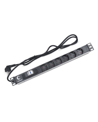 PDU-6P-B-2EU (7292c). Блок розеток 19. CABEUS в Сочи