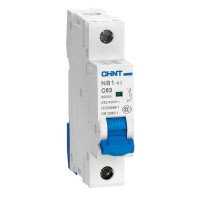 Выключатель автоматический модульный 1п C 6А 6кА NB1-63 (R) CHINT (179625). Автоматический выключатель. CHINT