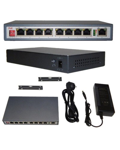 CO-SWP9C. Коммутатор 8-портовый  Gigabit Ethernet с PoE. ComOnyx в Сочи