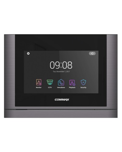 CDV-1024MA/VZ (темное серебро). Монитор видеодомофона цветной. Commax в Сочи