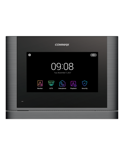 CDV-704MF/VZ (темное серебро) Black Smog. Монитор видеодомофона цветной. Commax в Сочи