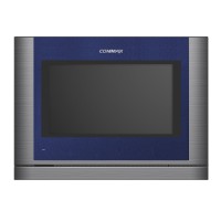 CDV-704MA (синий). Монитор видеодомофона цветной AHD. Commax