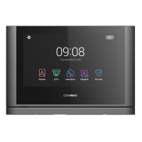 CDV-1024MA/XL (светлое серебро) Black Smog. Монитор видеодомофона цветной. Commax