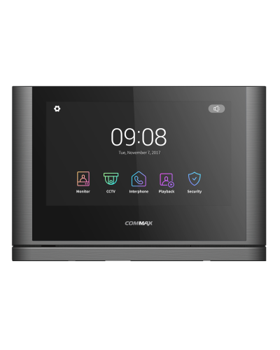 CDV-1024MA (темное серебро) Black Smog. Монитор видеодомофона цветной. Commax в Сочи