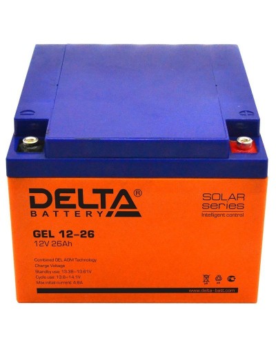 Delta GEL 12-26. Аккумулятор герметичный свинцово-кислотный. Delta в Сочи