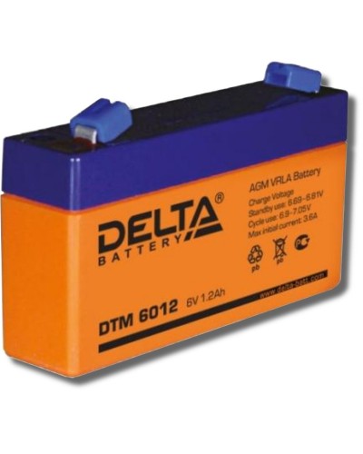 Delta DTM 6012. Аккумулятор герметичный свинцово-кислотный. Delta в Сочи