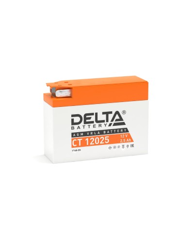 Delta CT 12025. Аккумулятор герметичный свинцово-кислотный стартерный. Delta в Сочи