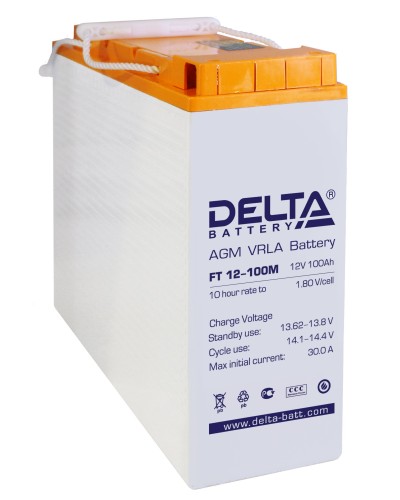 Delta FT 12-100 M. Аккумулятор герметичный свинцово-кислотный. Delta в Сочи