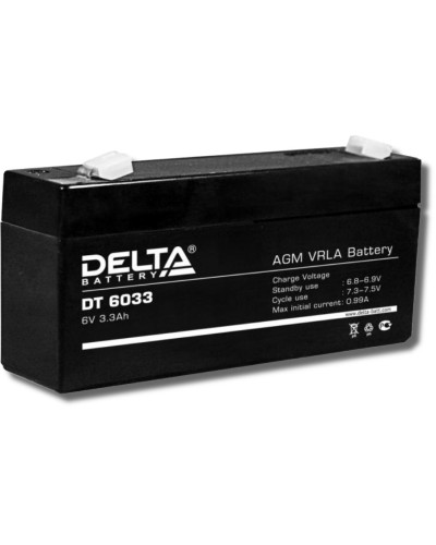 Delta DT 6033. Аккумулятор герметичный свинцово-кислотный. Delta в Сочи