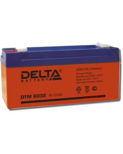 Delta DTM 6032. Аккумулятор герметичный свинцово-кислотный. Delta в Сочи