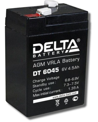 Delta DT 6045. Аккумулятор герметичный свинцово-кислотный. Delta в Сочи