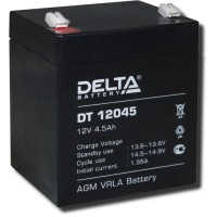 Delta DT 12045. Аккумулятор герметичный свинцово-кислотный. Delta