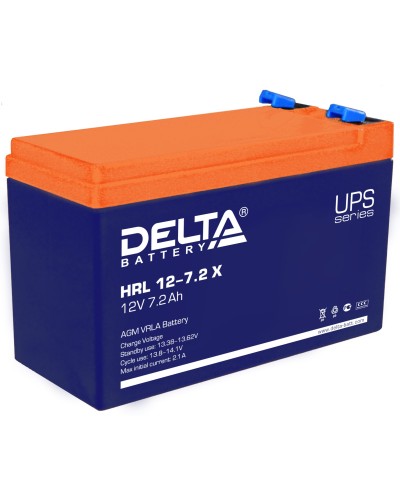Delta HRL 12-7.2 X. Аккумулятор герметичный свинцово-кислотный. Delta в Сочи