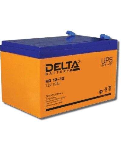 Delta HR 12-12. Аккумулятор герметичный свинцово-кислотный. Delta в Сочи