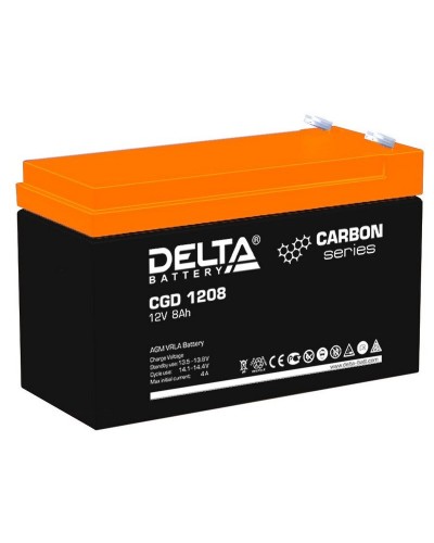 Delta CGD 1208. Аккумулятор герметичный свинцово-кислотный. Delta в Сочи