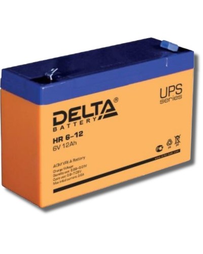 Delta HR 6-12. Аккумулятор герметичный свинцово-кислотный. Delta в Сочи