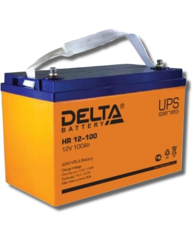 Delta HR 12-100. Аккумулятор герметичный свинцово-кислотный. Delta в Сочи