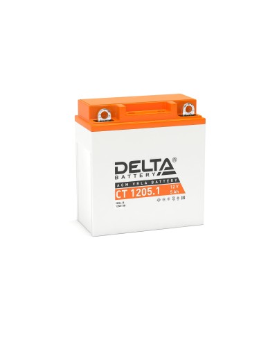 Delta CT 1205.1. Аккумулятор герметичный свинцово-кислотный стартерный. Delta в Сочи