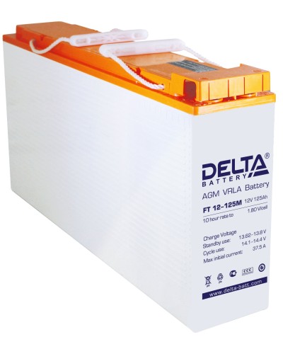 Delta FT 12-125 M. Аккумулятор герметичный свинцово-кислотный. Delta в Сочи