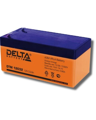 Delta DTM 12032. Аккумулятор герметичный свинцово-кислотный. Delta в Сочи