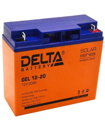 Delta GEL 12-20. Аккумулятор герметичный свинцово-кислотный. Delta в Сочи