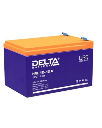 Delta HRL 12-12 X. Аккумулятор герметичный свинцово-кислотный. Delta в Сочи