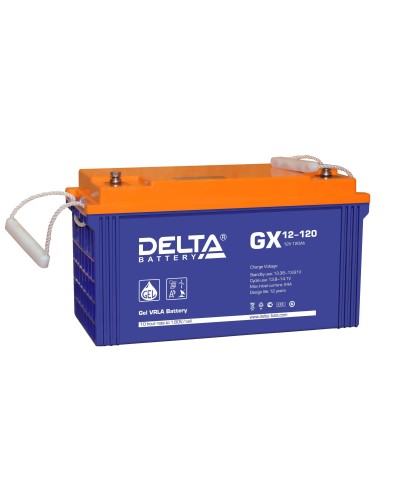 Delta GX 12-120. Аккумулятор герметичный свинцово-кислотный. Delta в Сочи