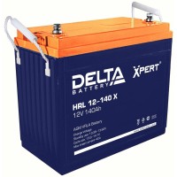 Delta HRL 12-140 X. Аккумулятор герметичный свинцово-кислотный. Delta