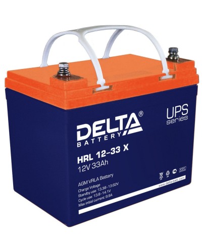 Delta HRL 12-33 X. Аккумулятор герметичный свинцово-кислотный. Delta в Сочи